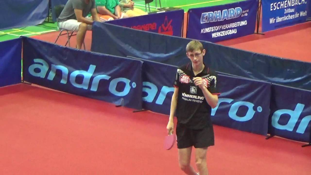 Bertrand Zibrat Yoshimura Flemming Tischtennis DTTB Pokal 20160828  6