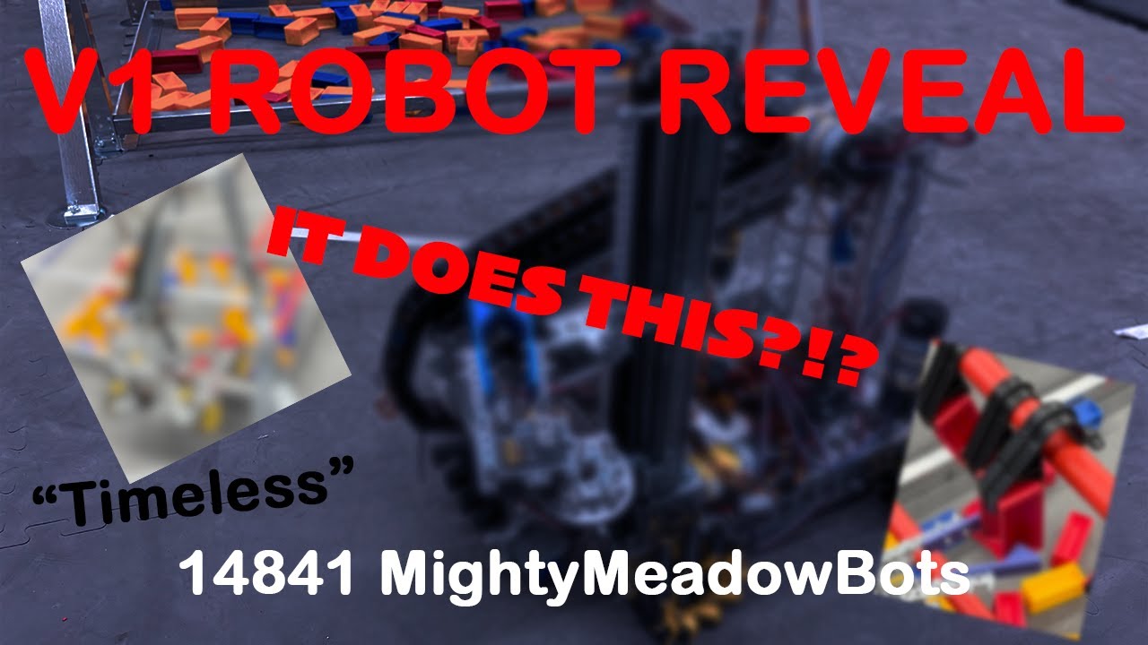 14841 FTC INTO The DEEP ROBOT REVEAL! (V1 Robot Reveal)#ftc   #ftcchallenge #meadowbots #intothedeep