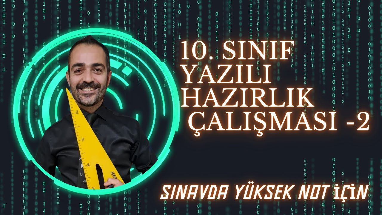 10. SINIF 1. YAZILI HAZIRLIK SORULARI -2 #trigonometri #yazılıhazırlık 