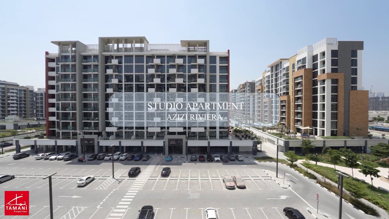 Innovative Design and Efficient Living Studio Apartment | Azizi Riviera