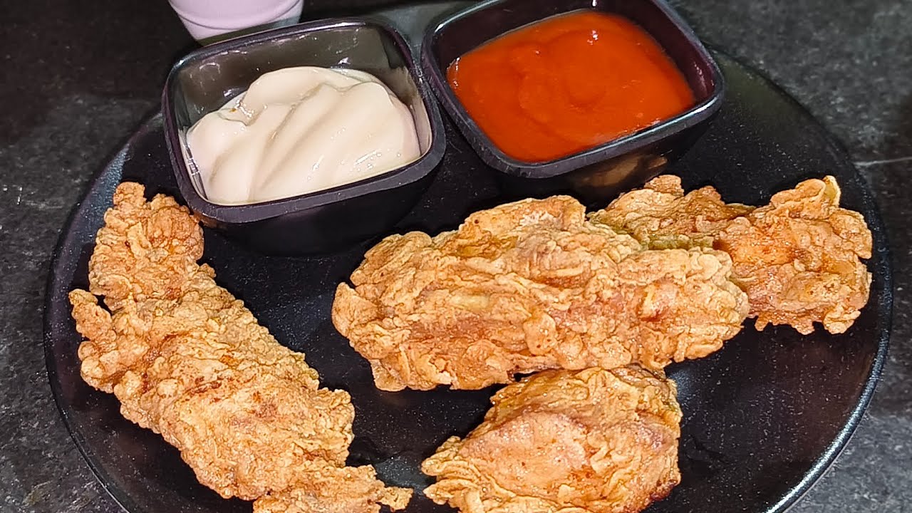 খুব কম সময়ে কম খরচে একদম KFC স্টাইলের Resturent এর মত chiken crispy fried recipe বাড়িতে বানান 🍗🍗🍗