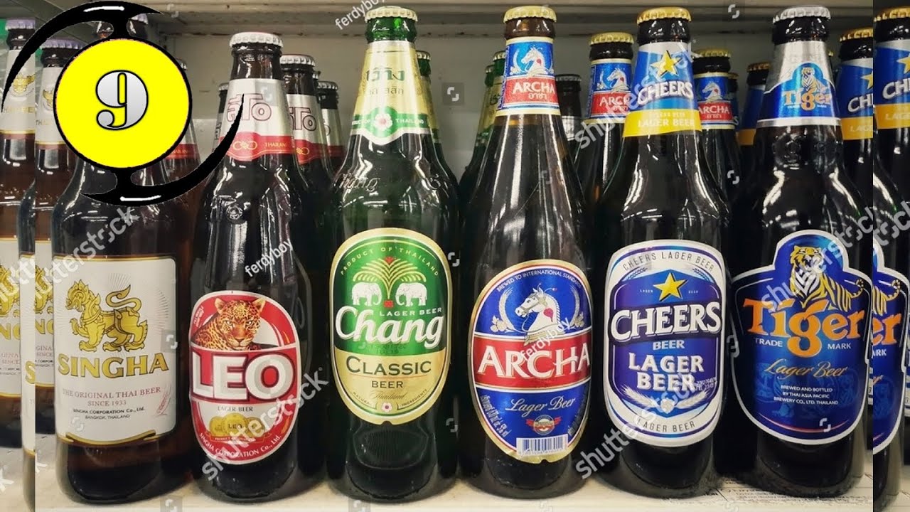 9 อันดับ เบียร์ ขวัญใจคนไทย… แคลอรี่ต่ำสุด / Top 9 beer favorites in Thailand... the lowest calories