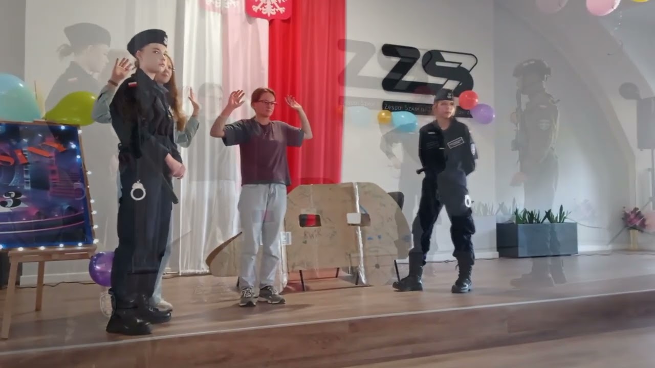 Otrzęsiny klas pierwszych 2023 w Zespole Szkół Nr 7 w Białym Borze