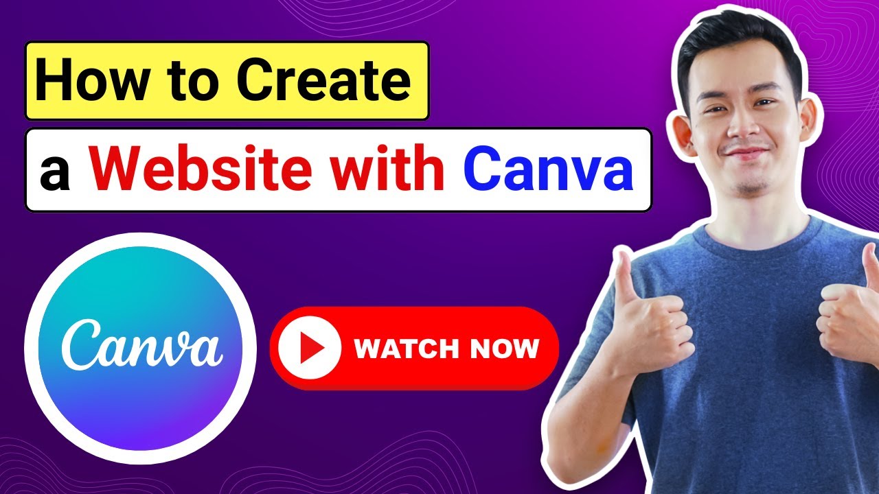 Как создать сайт с помощью Canva | Создайте сайт с помощью конструктора сайтов Canva (шаг за шагом)
