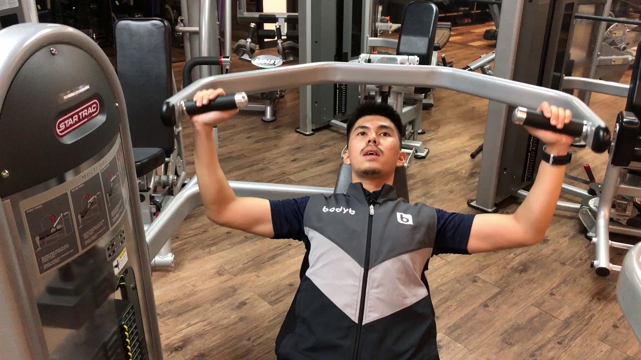 Multi Press - สาธิตวิธีเล่นเครื่อง จาก Bodyb Fitness