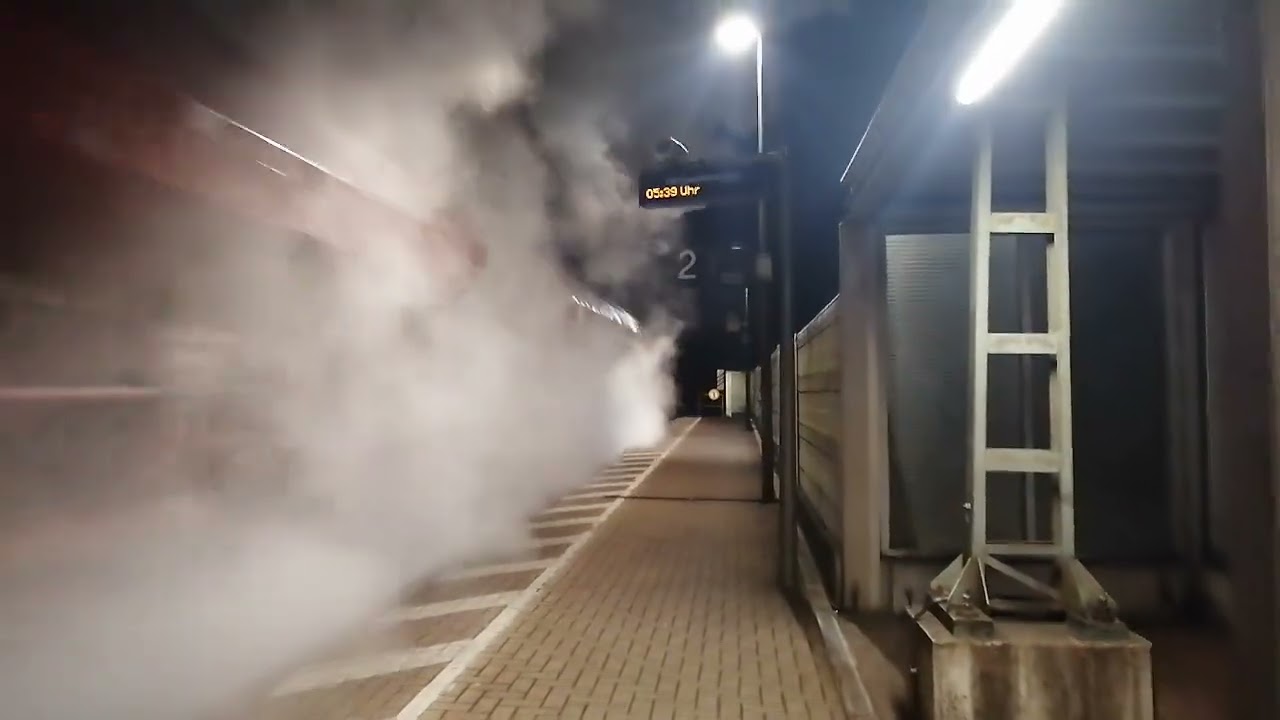 Mit 58 311 Fotodampf, der Auftakt zum Abschied vom Bahnhof F&ouml;rtha am 10.03.2024