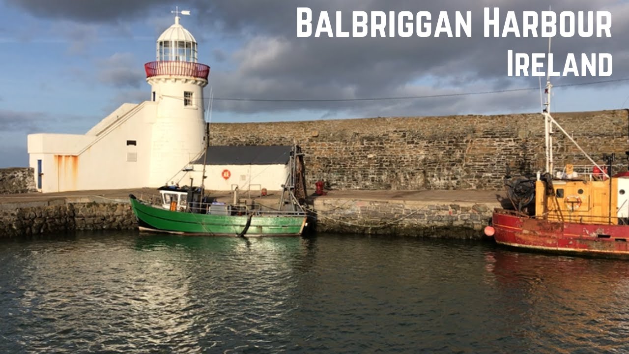 BALBRIGGAN HARBOUR in Ireland