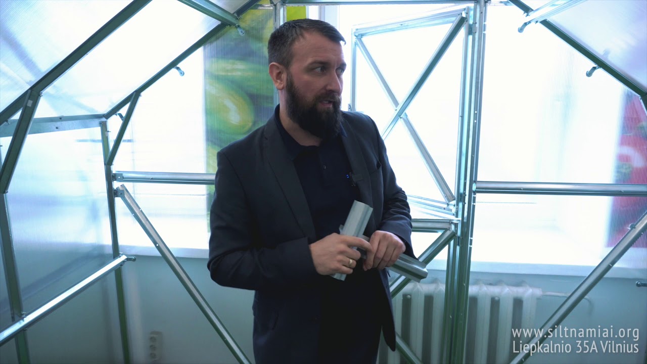 Lietuviškas Polikarbonatinis Šiltnamis Gaspadinė - Gera Kaina | Siltnamiukainos.lt