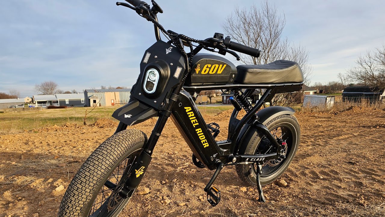 Ariel Rider X Class 60v Performance Edition - Первый запуск @Arielriderebikes