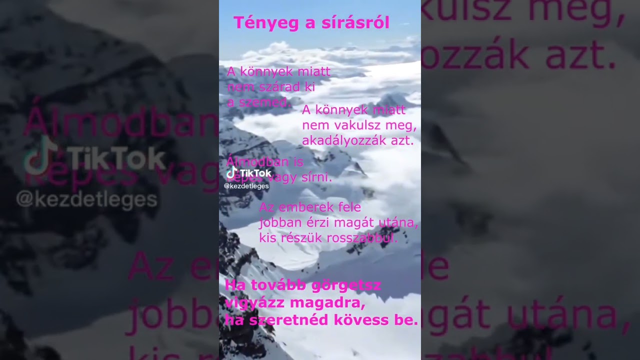 s&iacute;r&aacute;s t&eacute;nyek #siras #magyar #tenyek