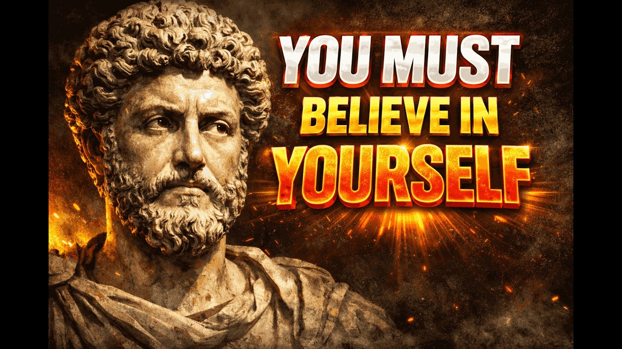 You must BELIEVE in YOURSELF | Stoic Motivation
