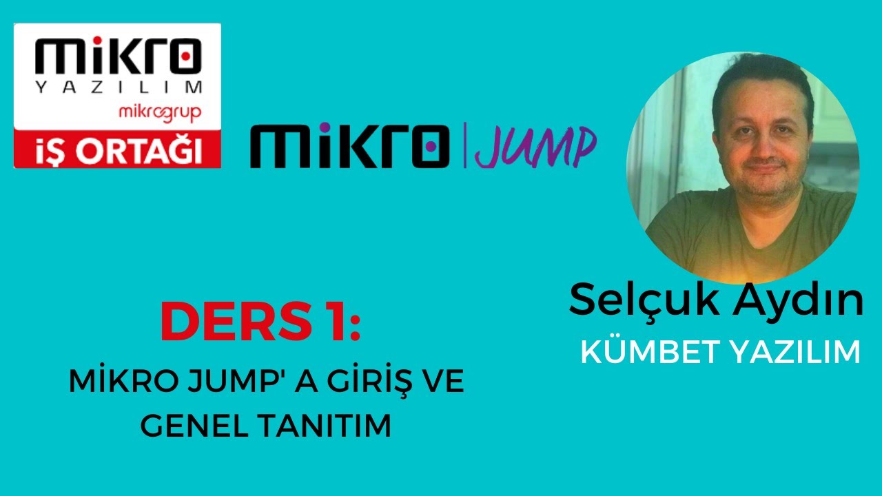 Mikro Yazılım Eğitimleri #Ders 1: Mikro Jump giriş Ve Mikro Genel Tanıtım
