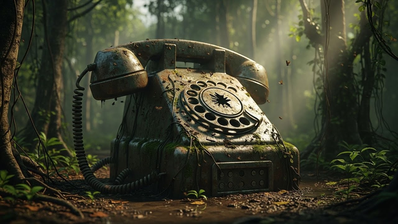 ASMR Restoration of a Strange Old Telephone Found Deep in the Amazon Jungle