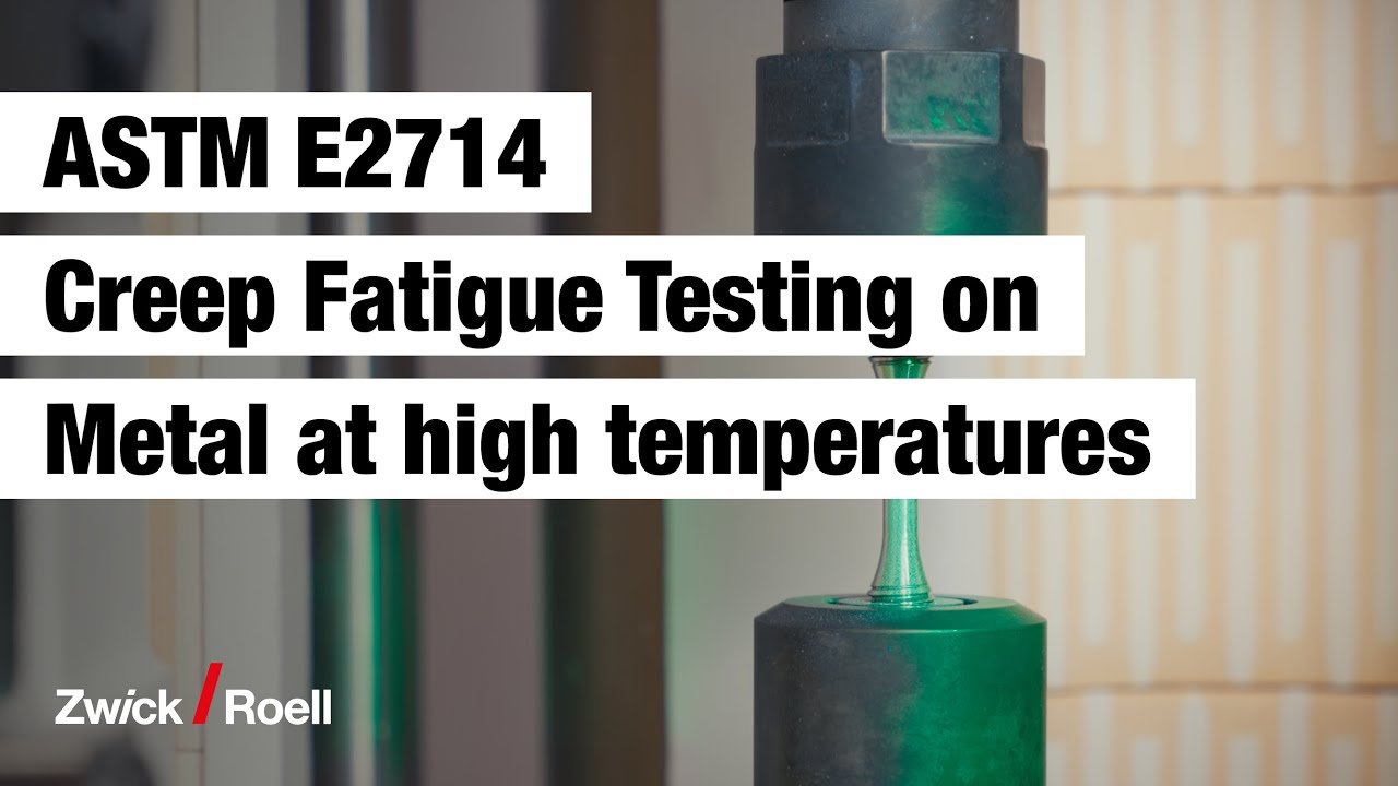 ASTM E2714 Creep Fatigue Testing on Metal at high temperatures