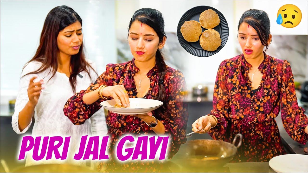 Bhabhi ne Nanand ko Khilayi Jali Huyi Puri 😲🍘
