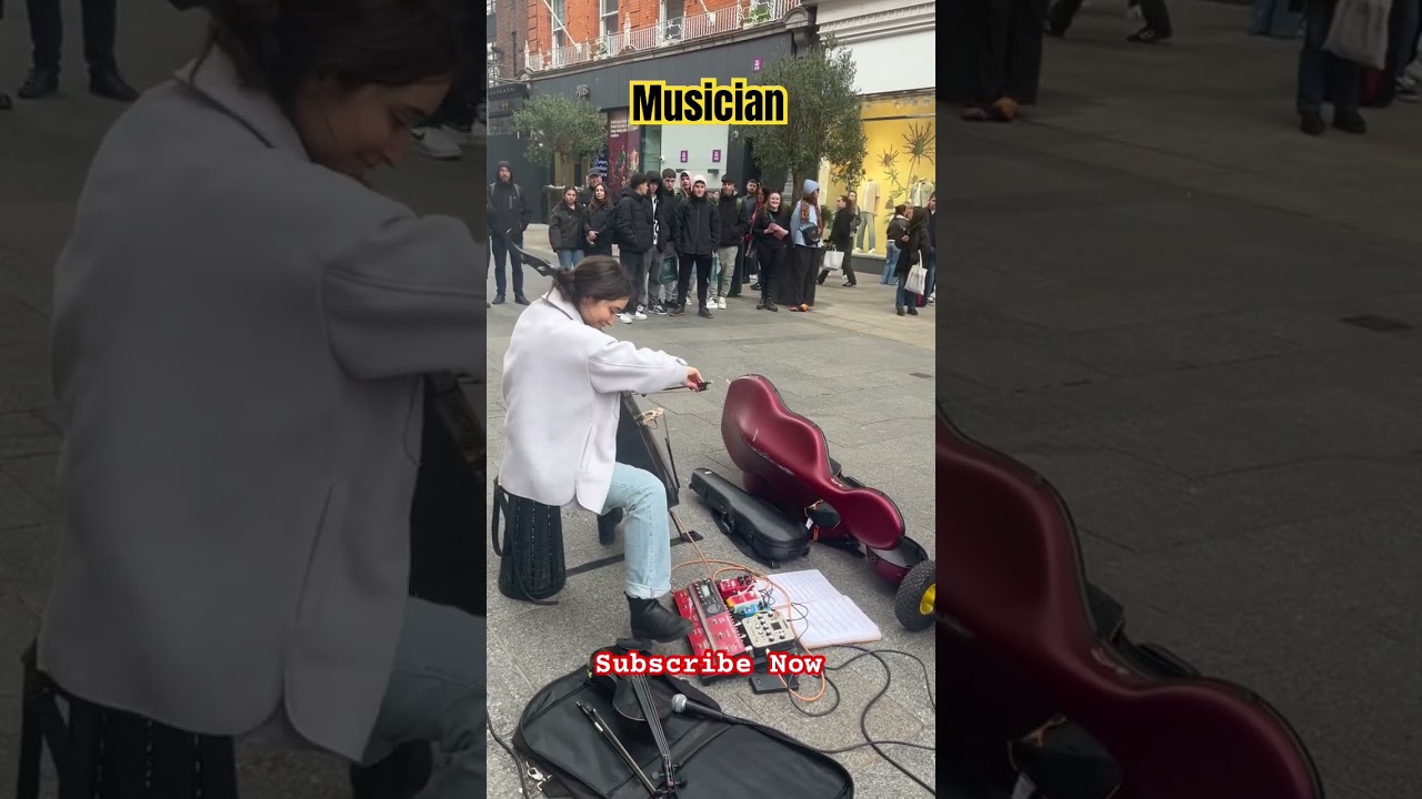 Violin Magic on Dublin Streets #violinmagic #dublinstreetmusic #shorts #epicviolin #dublinmelodies