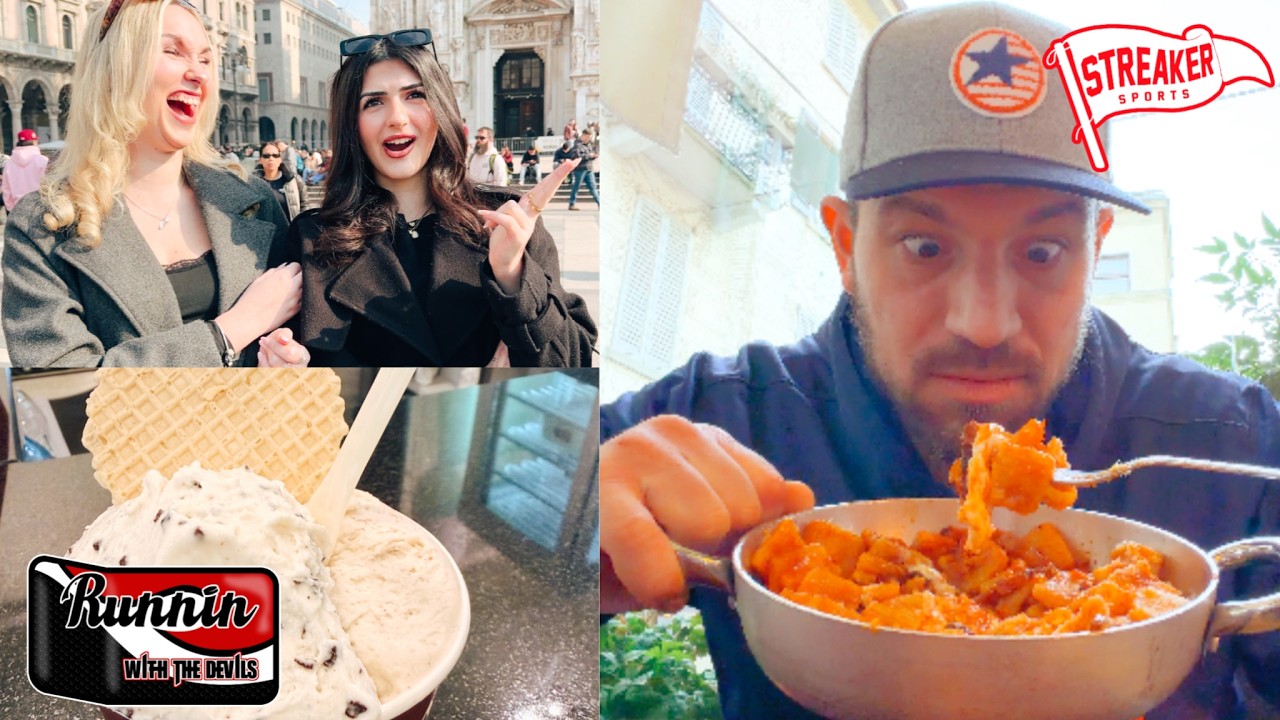 Milano Olympic Hockey VLOG 19 Lake Como Visit & AMAZING Food!
