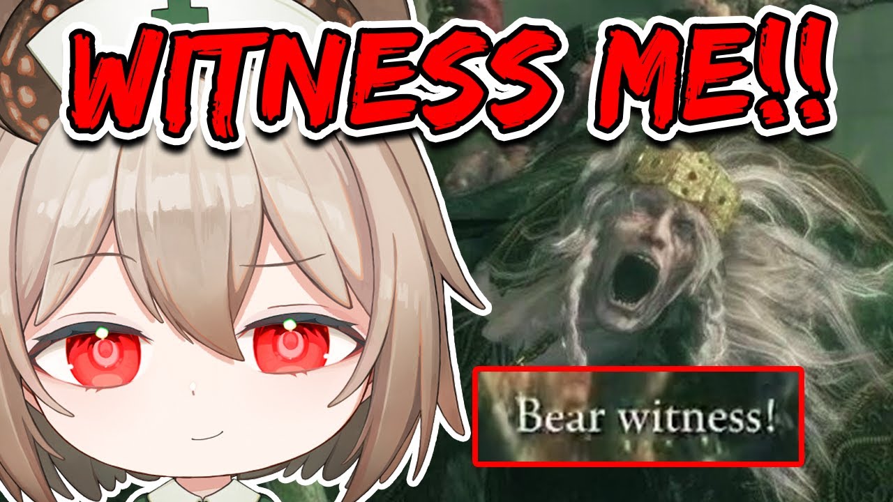 Nimi's Elden Ring Boss Fight Training Arc Begins  [ Nimi Clips ]