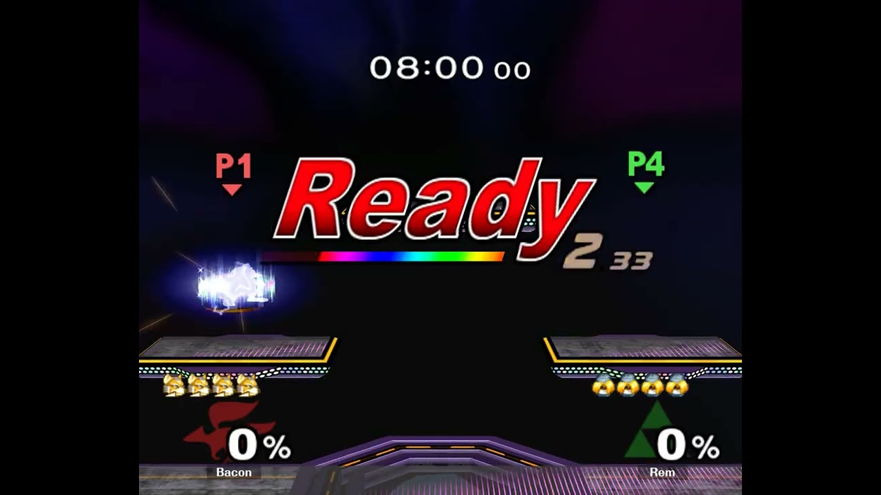 [ass] 173 - Melee Singles WR1 — Bacon ⟮Fox⟯ vs Rem ⟮Sheik⟯