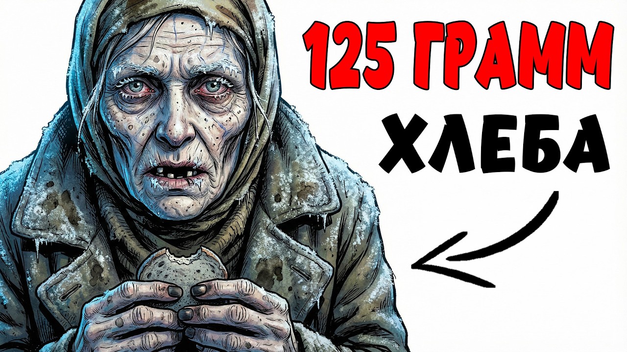 ТЫ - БЛОКАДНИЦА ЛЕНИНГРАДА: 125 ГРАММ ХЛЕБА (и это вся твоя жизнь)