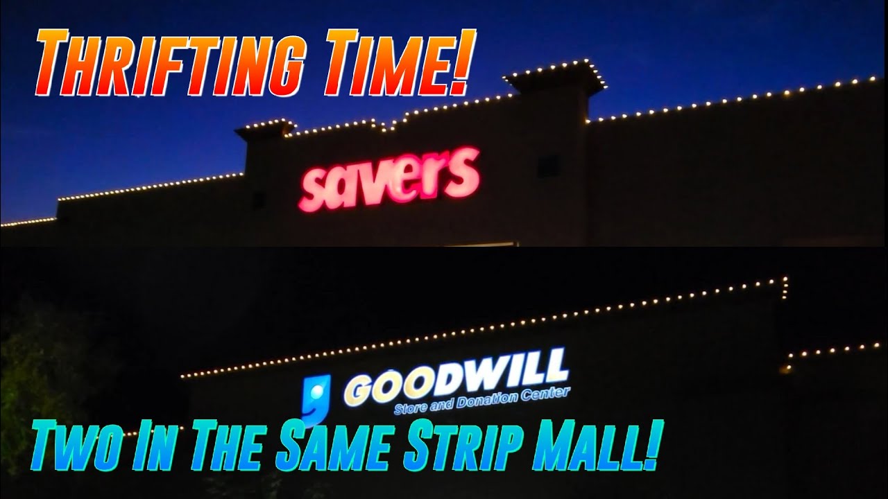 Thrifting Time! Ep. 16:  2 Thrift Stores In The Same Strip Mall! | Retail Archaeology