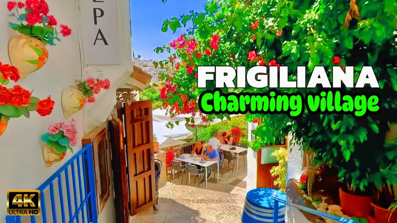 SPAIN: FRIGILIANA-the most beautiful white village | COSTA DEL SOL [4K]