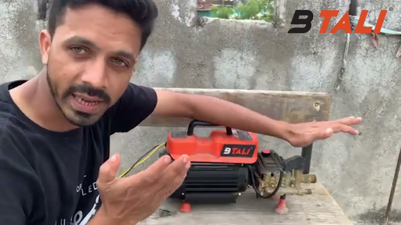 Btali BT 1200 High-Pressure Washer | Expert-Approved Power, Precision & Low Noise