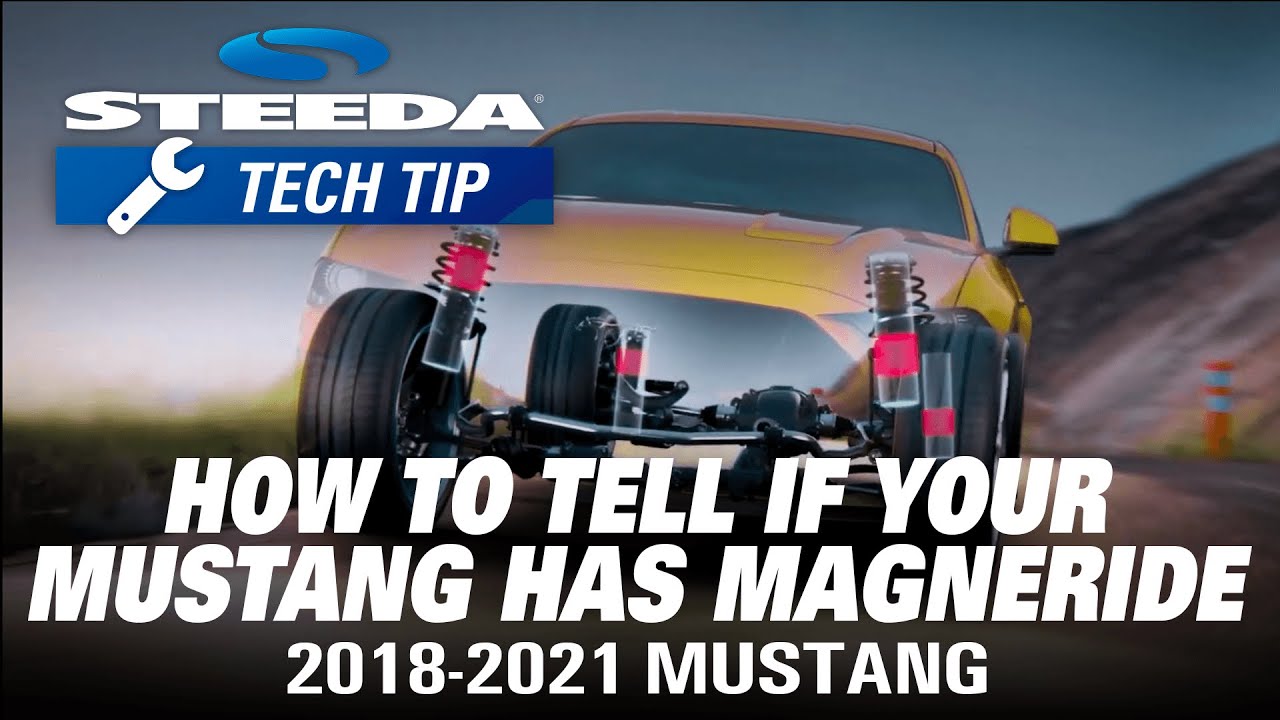 How To Check If Your Mustang Has MagneRide | Steeda Tech Tip