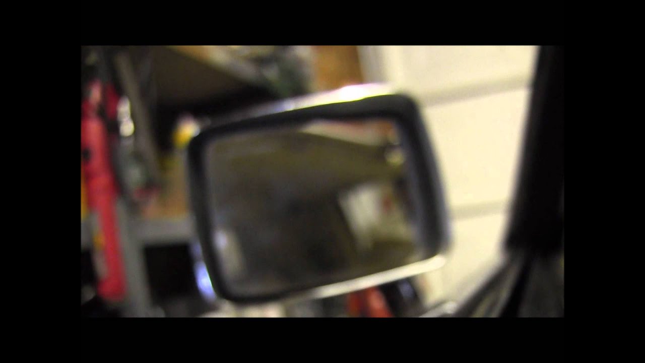 1984 Eldorado Mirror Repair