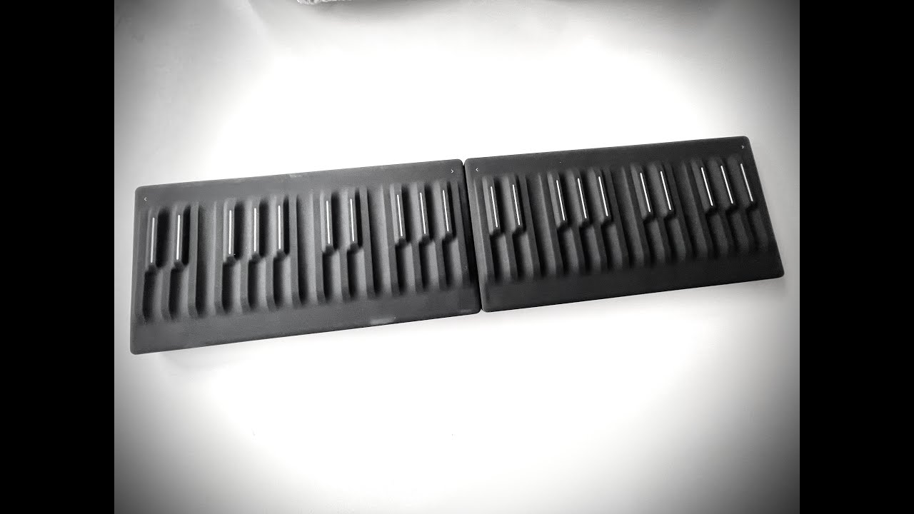 new roli seaboard block m - my trial and error test