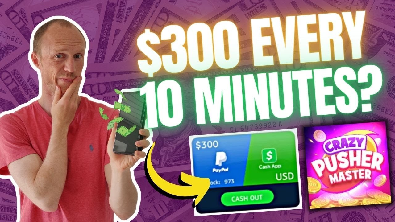 Crazy Pusher Master Review - $300 Every 10 Minutes? (REAL Test)