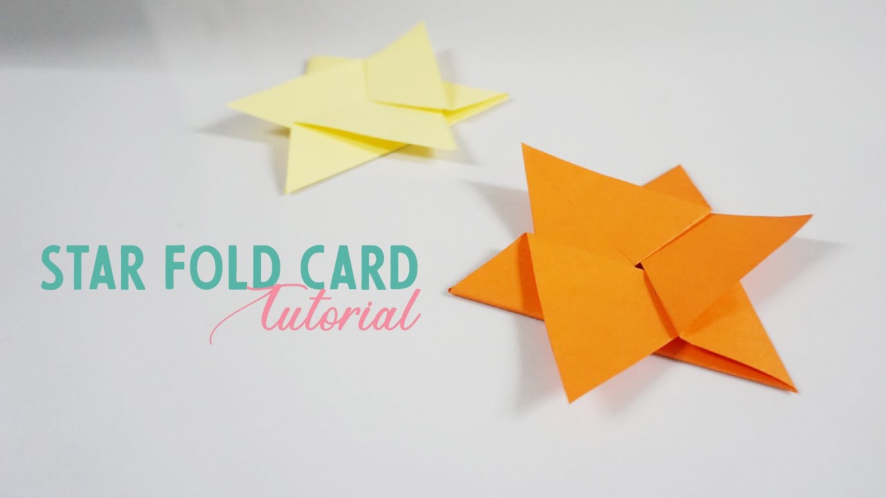 HOW TO: Star Fold Card