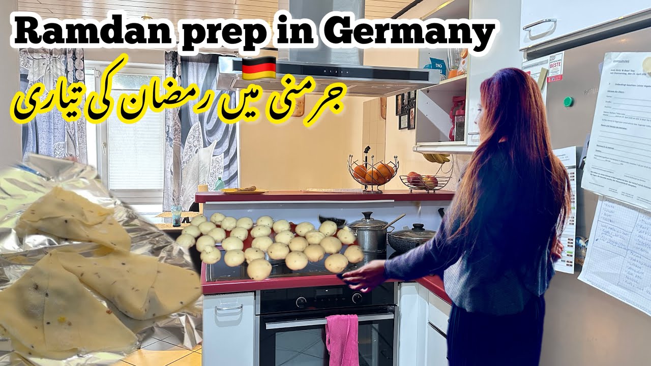 Ramadan Preparations in Germany 🇩🇪| Homemade Samosa Recipe & Freezing |Pakistani Mom Morning Routine