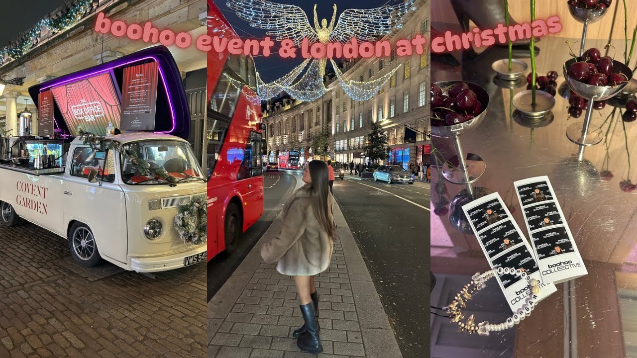 МЕРОПРИЯТИЕ BOOHOO И РОЖДЕСТВЕНСКИЙ ЛОНДОН | ПРОВЕДИТЕ ДЕНЬ СО МНОЙ
