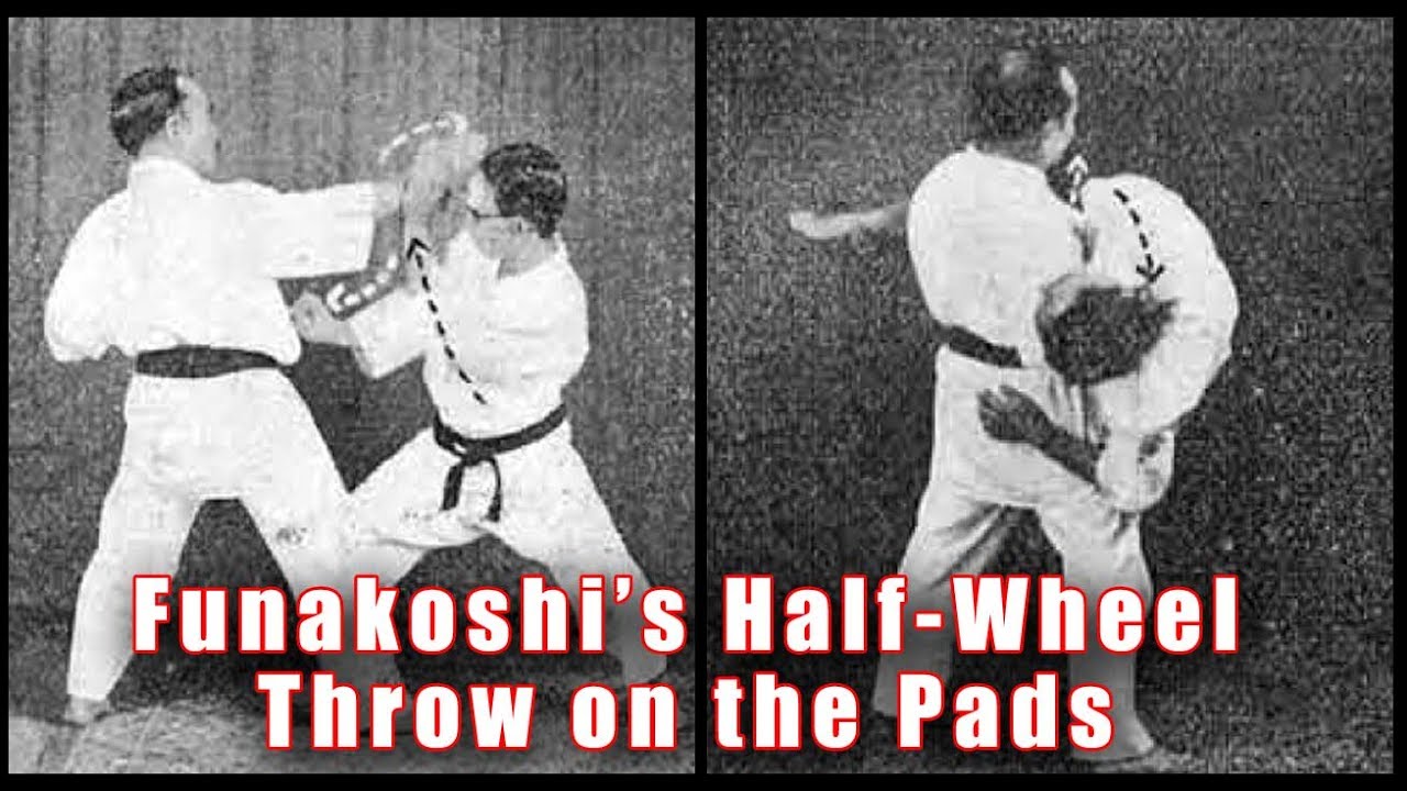 Practical Karate Bunkai: Funakoshi&rsquo;s Half-Wheel Throw on the Pads