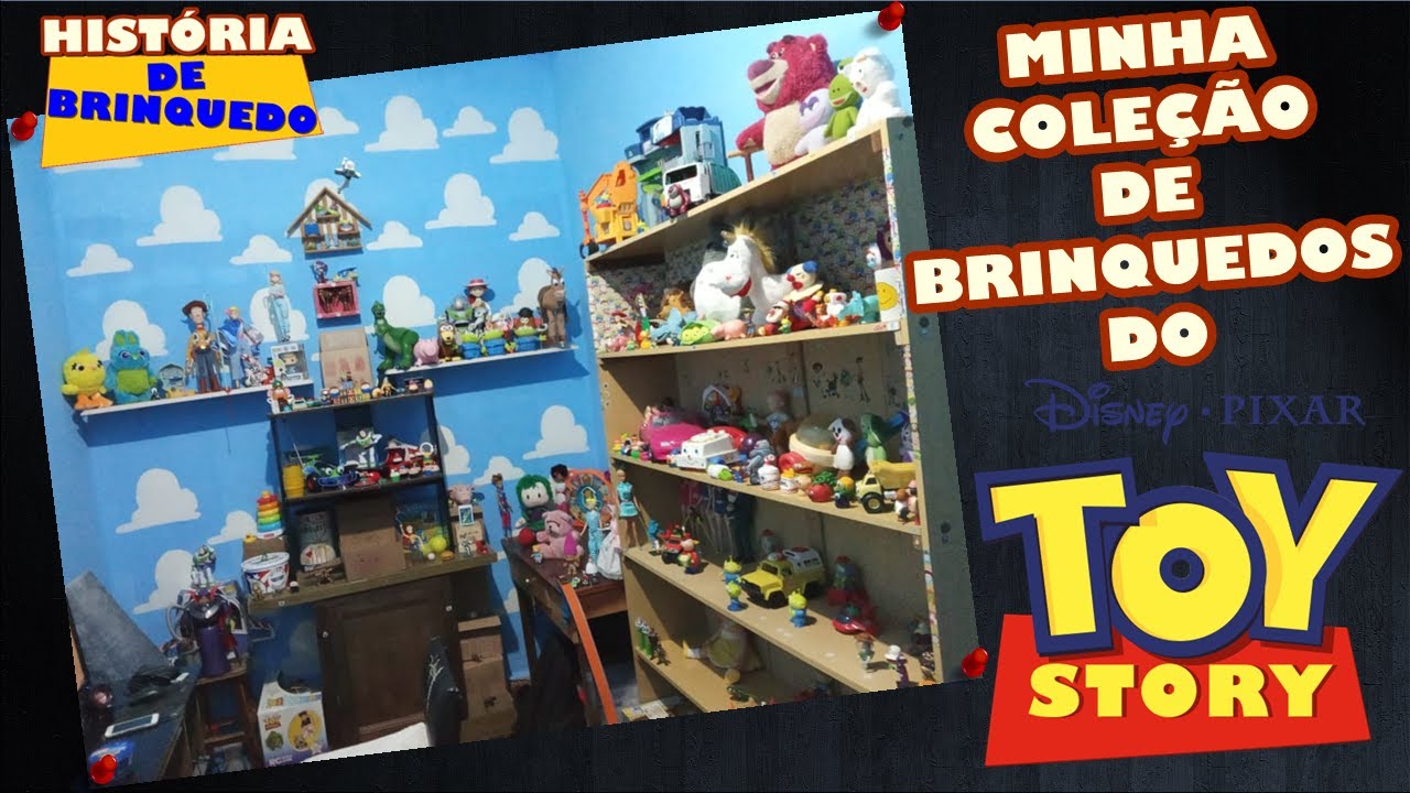 Minha Coleção de Brinquedos do TOY STORY !