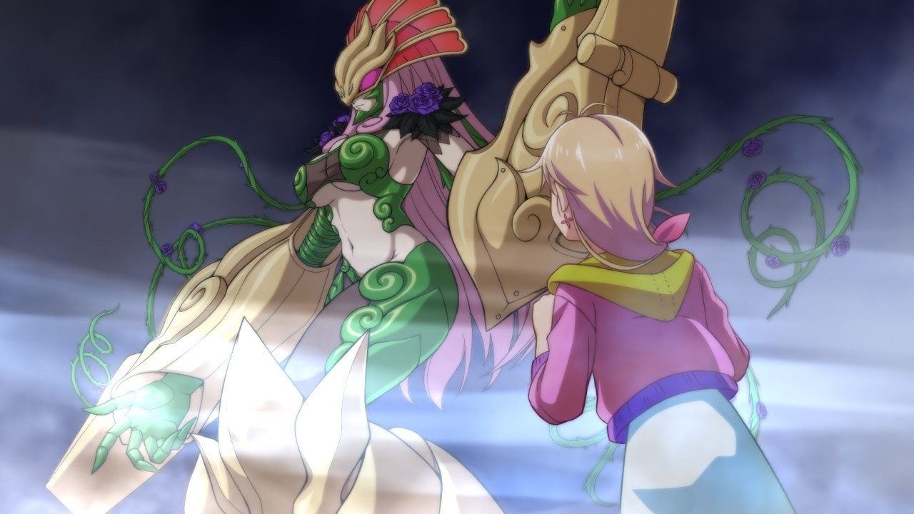 Floramon evolves into Ceresmon
