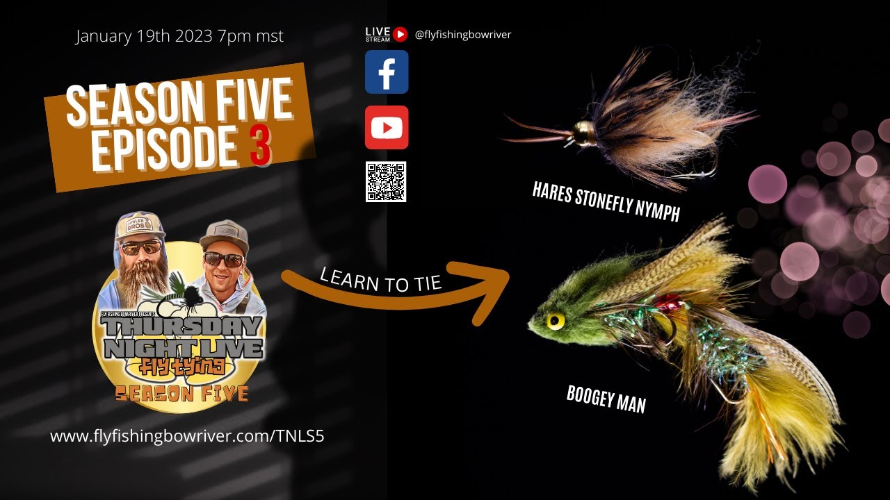 Fly Tying : Boogey Man | Hares Stonefly Nymph S5. Ep3