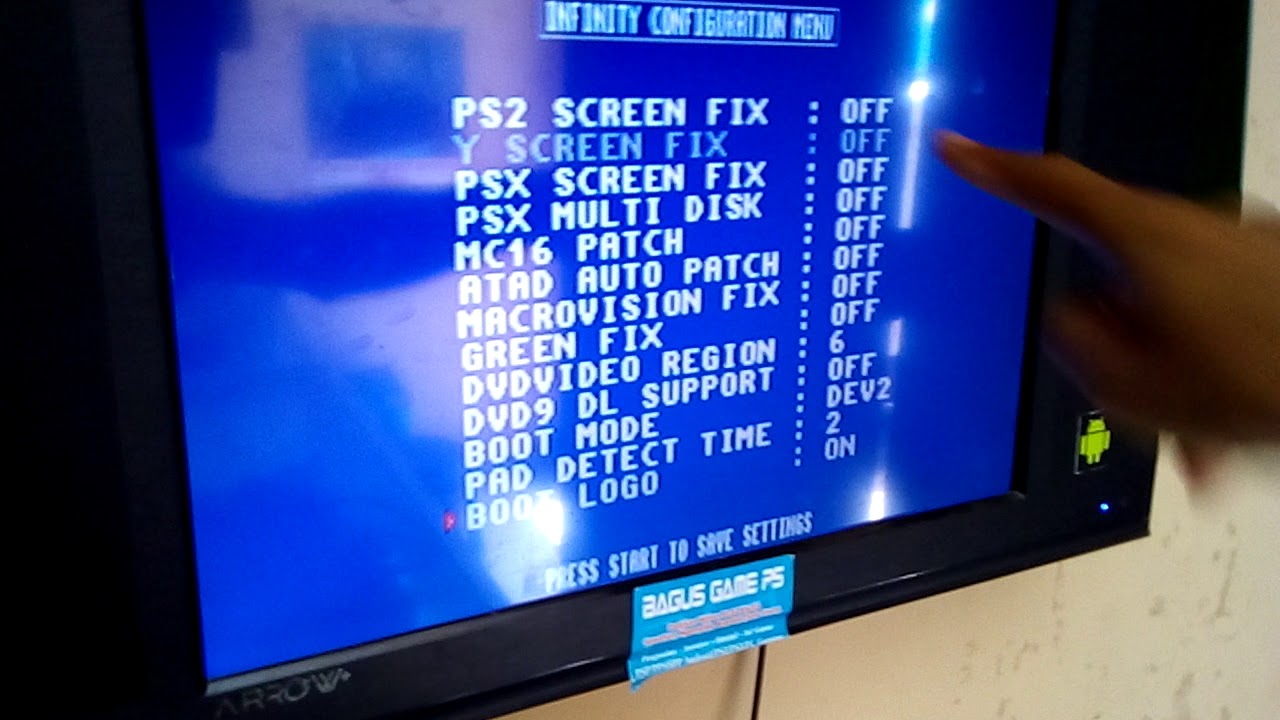 Cara Mengatasi Gambar Game Video Hitam putih menjadi berwarna di PS2 Fat NA atau Slim Matrix(LINK)