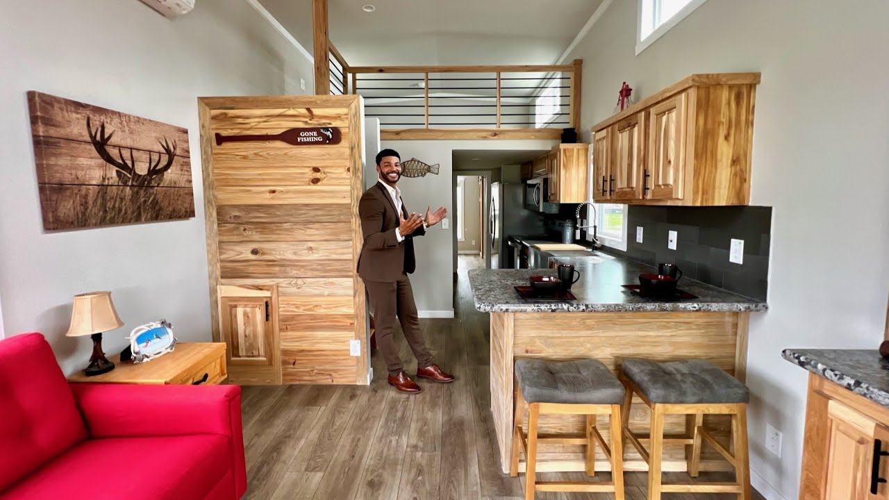 10 FEET TALL - Raised Ceiling Height in a TINY HOME