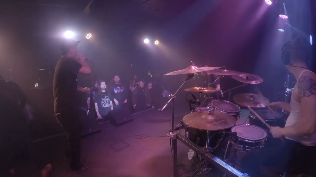 Ben Cotton - Live Drum Cam | Tracheotomy - Phosgene Blood Stream