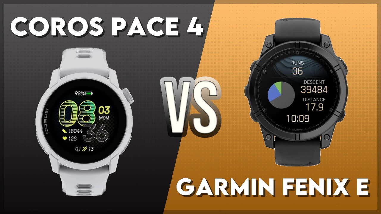 Coros Pace 4 vs Garmin Fenix E Comparison