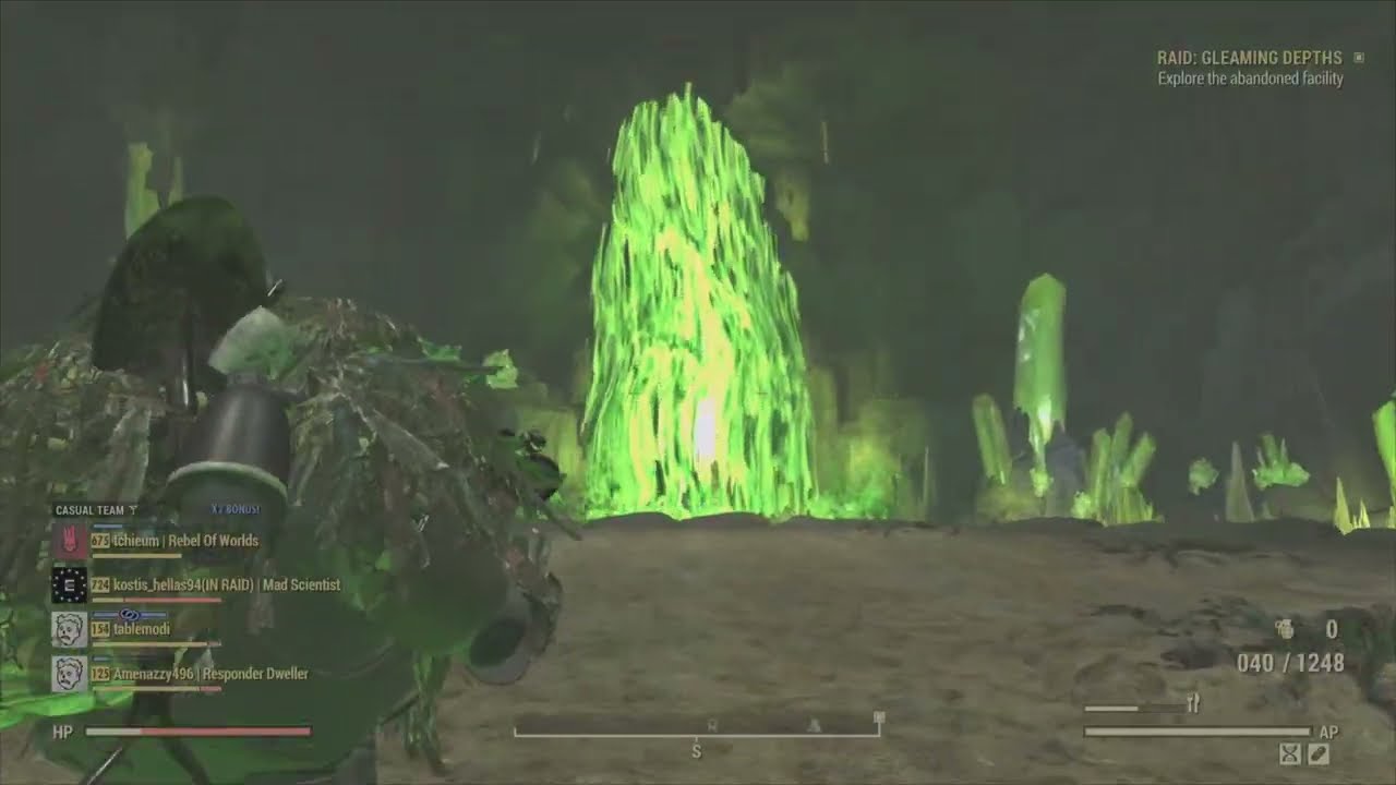 fallout 76 glitch final raid boss