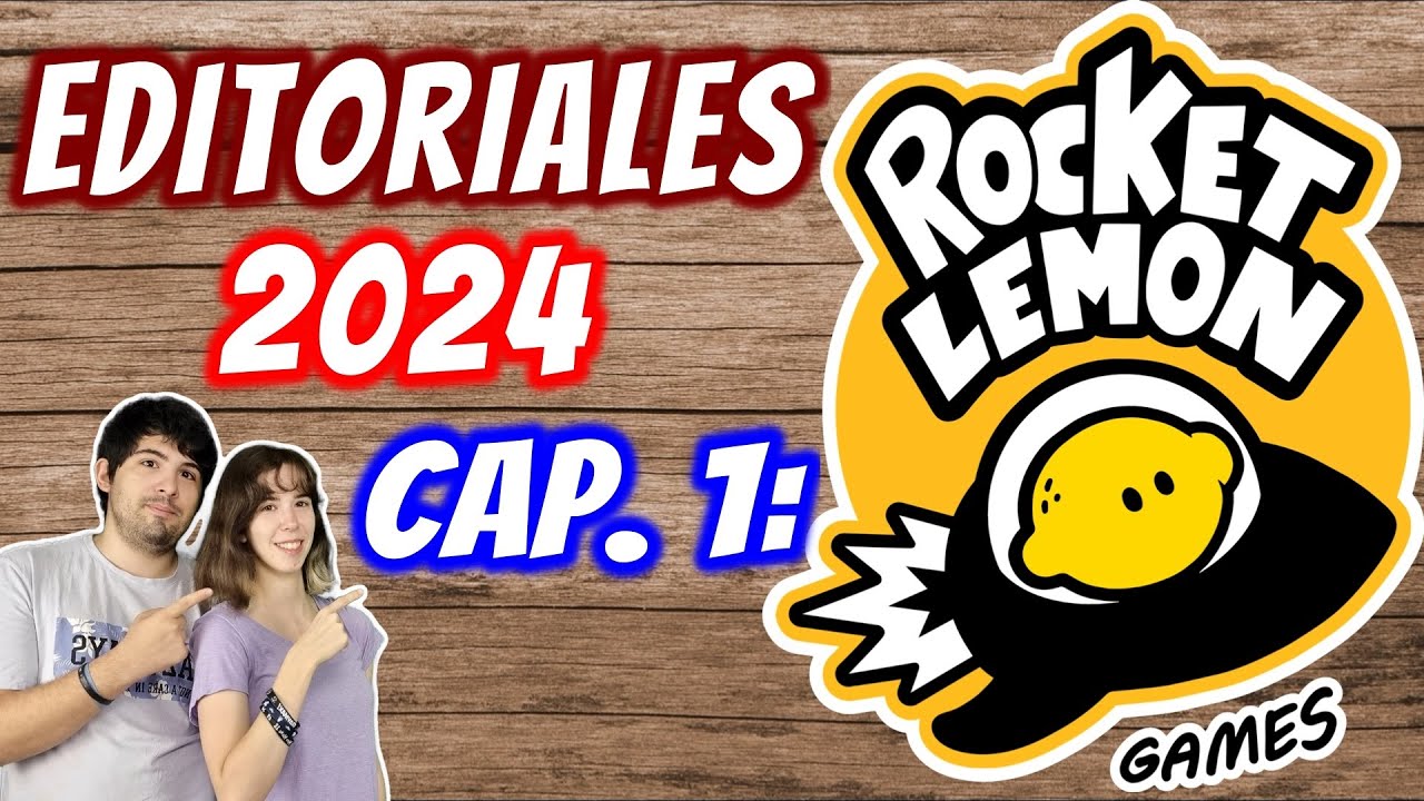 ROCKET LEMON | JUEGOS de MESA + PARTIDA a CLARO | Editoriales 2024
