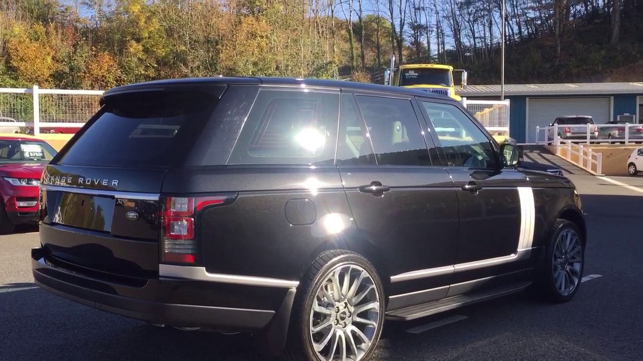 RANGE ROVER VOGUE 2013 3.0d Black/Cream FOR SALE  Castle Motors