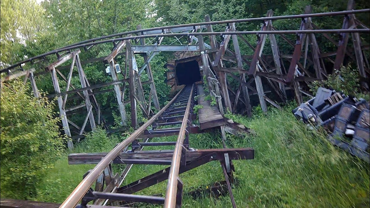 Adventures Express POV Relentless Arrow Mine Train Kings Island, Mason Ohio