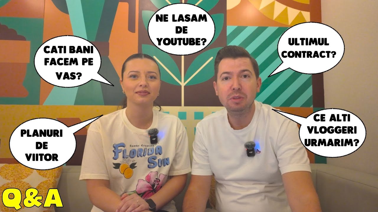 Q&A: Este ultimul nostru contract pe vas? Ne lasam de YouTube? + Planuri  de viitor