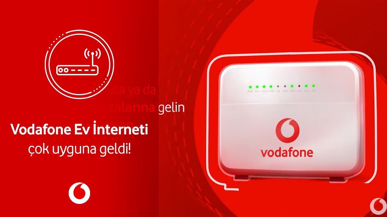 Vodafone Ev İnterneti &ccedil;ok uyguna geldi!