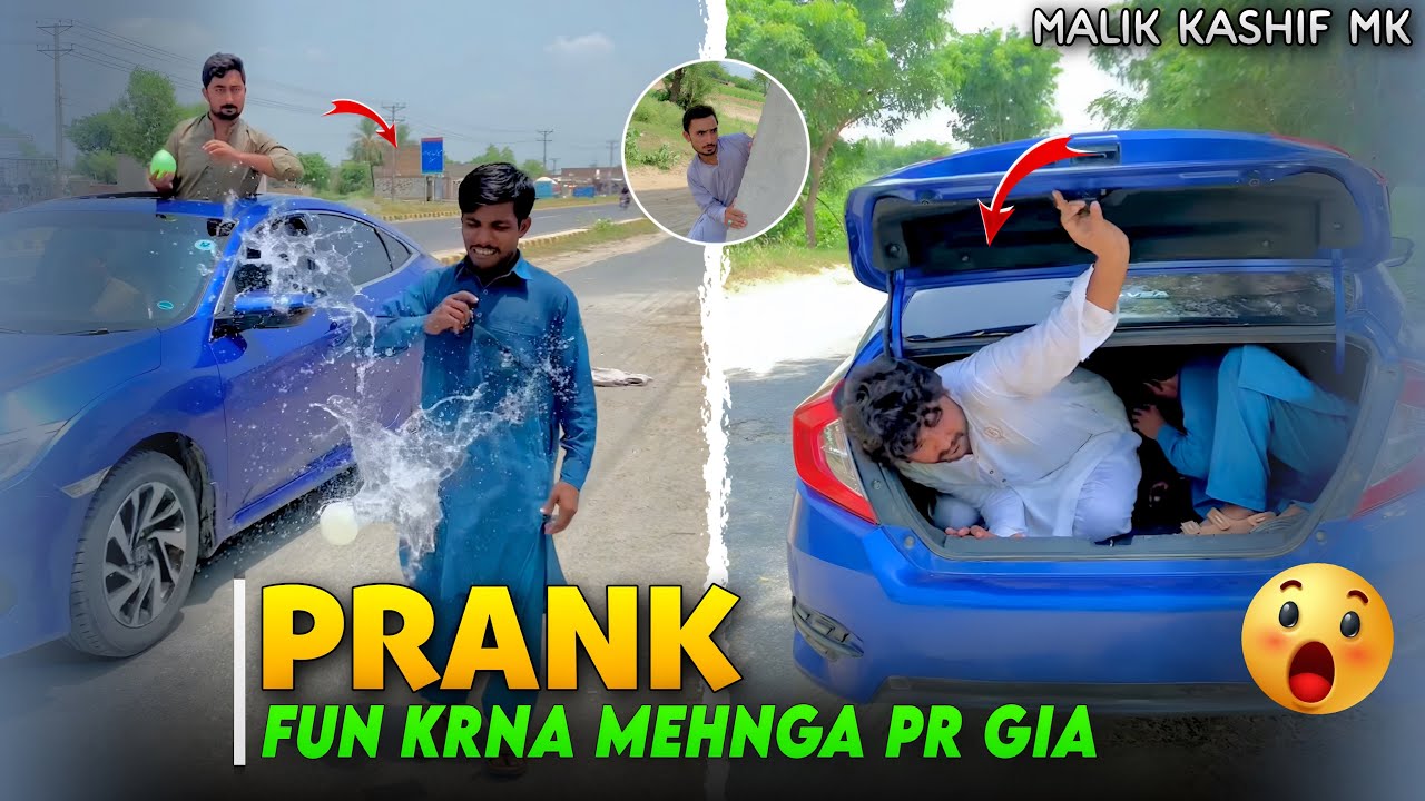 Prank Krna Mehnga par Gea😌Twist end #Car #sand #youtubeshorts #funny #viralvideo #fun #youtube #mk 