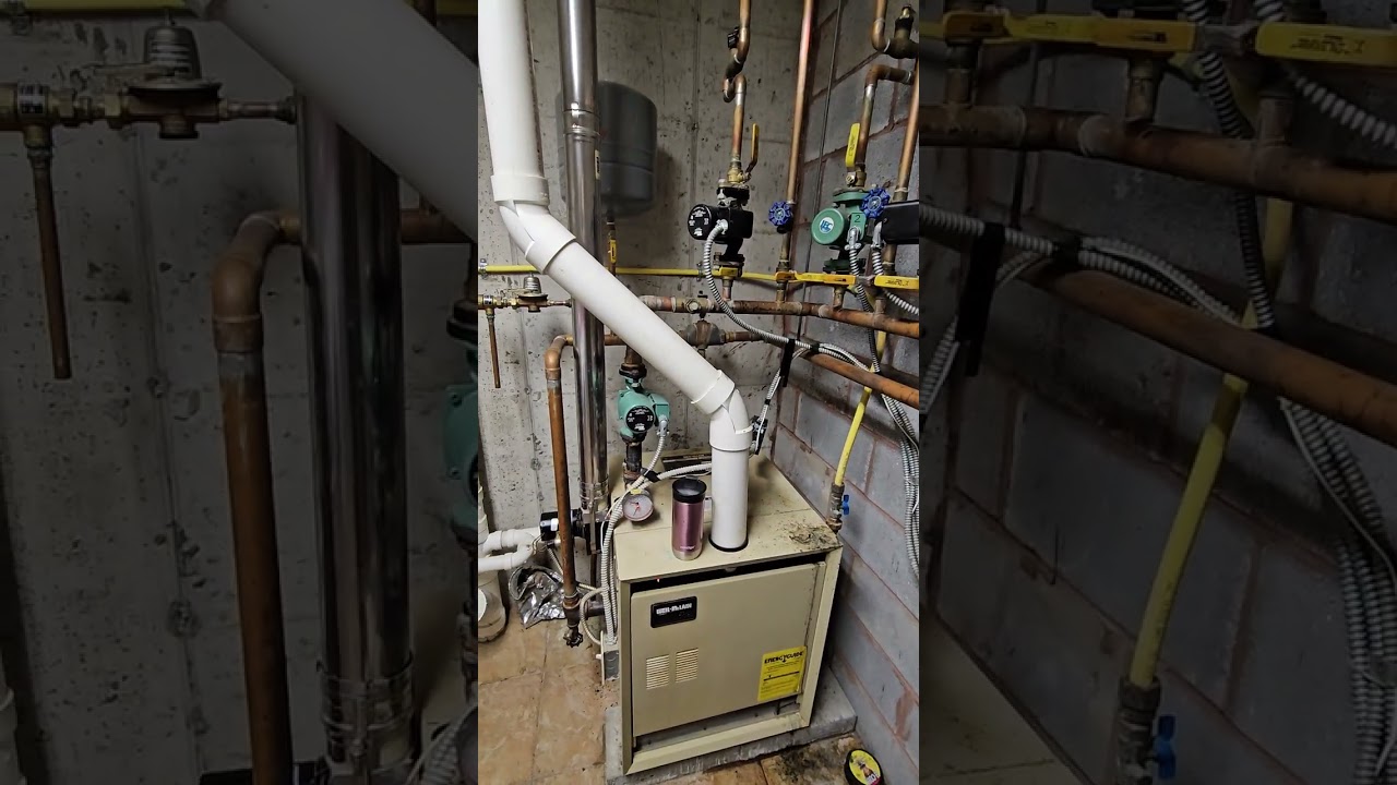 #replace #water #pressure #regulator on #boiler 